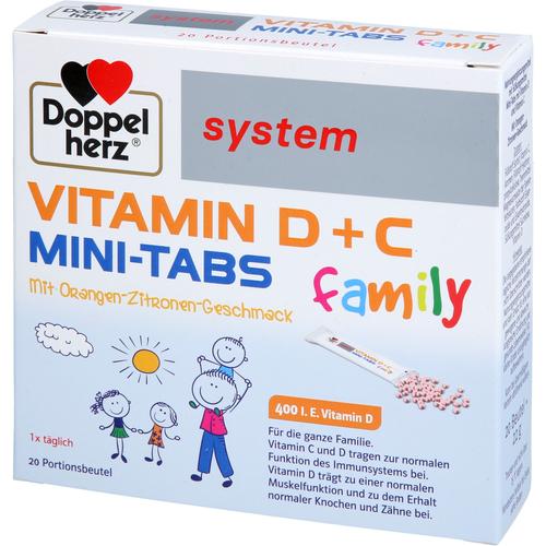 Doppelherz Vitamin D + C Mini-Tabs Family System 20 St Queisser Pharma bei onfy.de kaufen 19406785