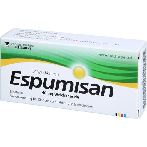 Espumisan 40 mg Weichkapseln 50 St EurimPharm Arzneimittel bei onfy.de kaufen 18840232
