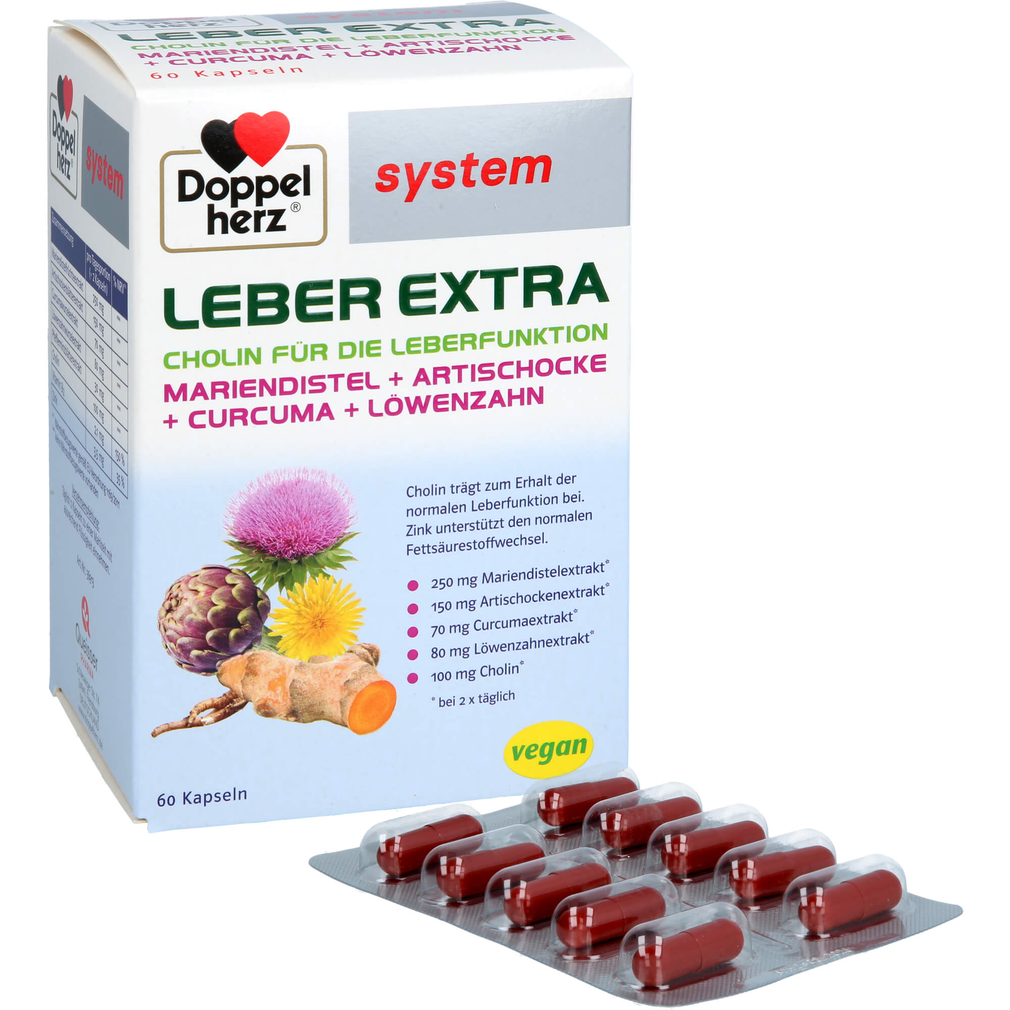 Doppelherz Leber Extra System 60 St Queisser Pharma bei onfy.de kaufen 19267243