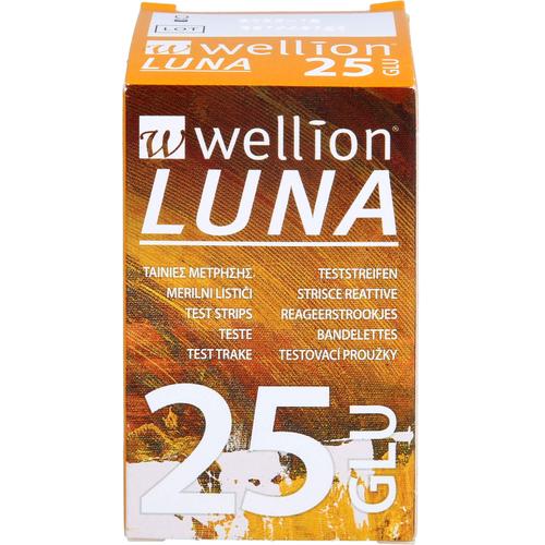 Wellion Luna Blutzuckerteststreifen 25 St Med Trust bei onfy.de kaufen 02834399