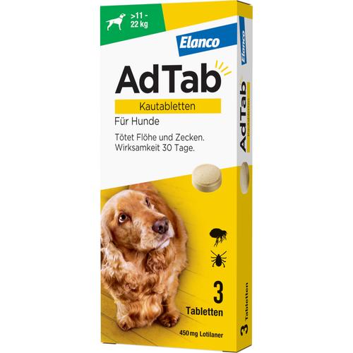 Adtab 450mg Hund 11-22kg 3 St Elanco Deutschland Gmbh bei onfy.de kaufen 18752686