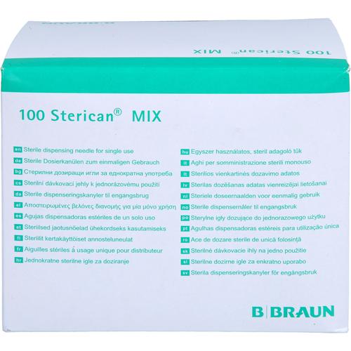 Sterican Mix Einmalkanüle 18G 40 Mm Stumpf 100 St B. Braun Melsungen bei onfy.de kaufen 18746734