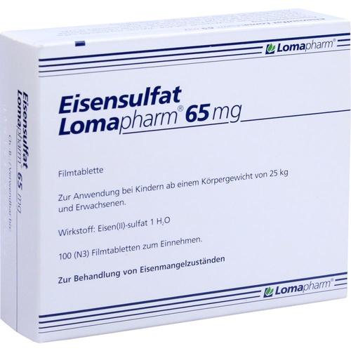 Eisensulfat Lomapharm 65mg 100 St LOMAPHARM bei onfy.de kaufen 02750544