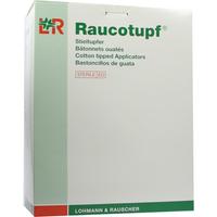 Raucotupf Stieltupfer 1 St Steril Großer Wattekopf null
