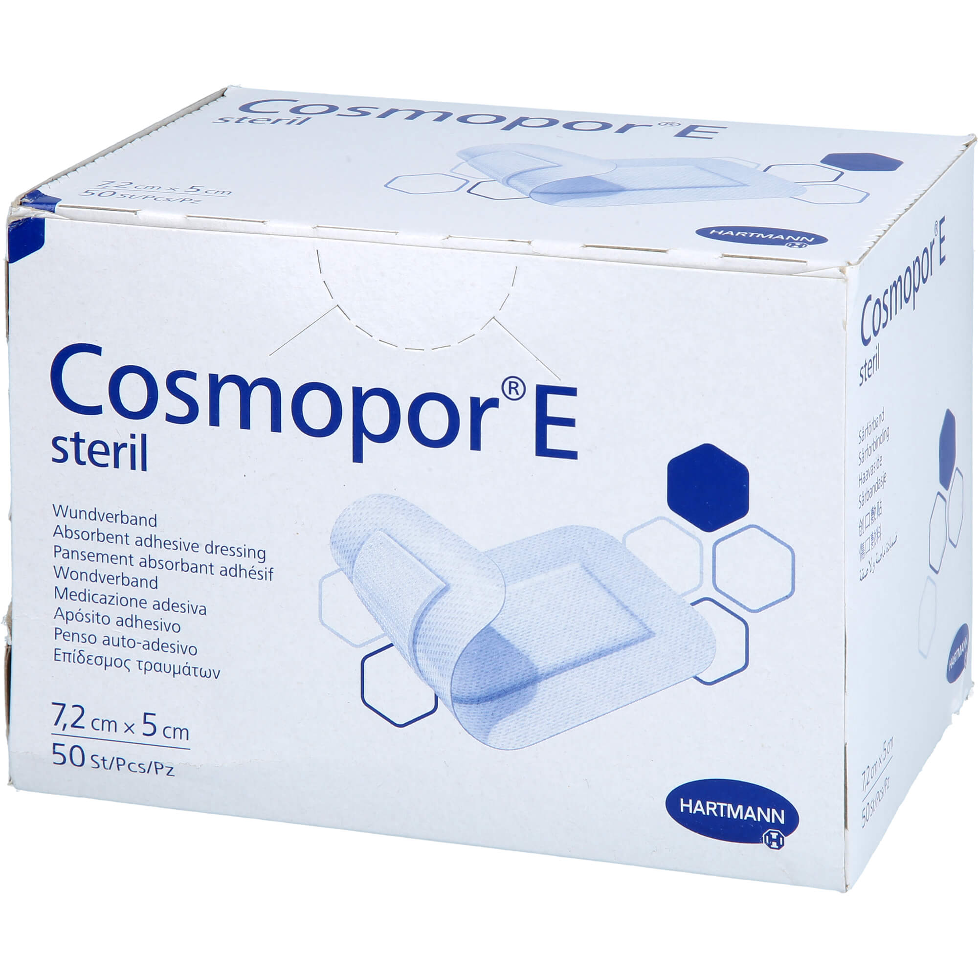 Cosmopor E Steril Wundverband 5x7.2 cm 50 St kohlpharma bei onfy.de kaufen 19145008