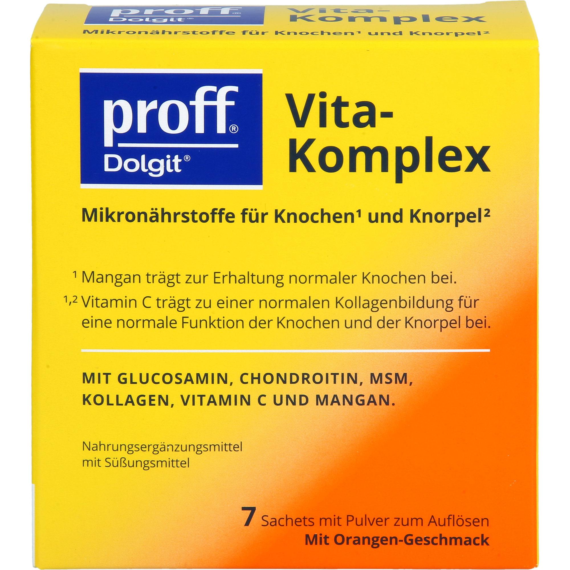 Proff Dolgit Vita-Komplex 7x12 g Dr. Theiss Naturwaren bei onfy.de kaufen 19873104