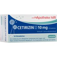 Cetirizin Fair-Med Healthcare 10 mg Filmtab. null