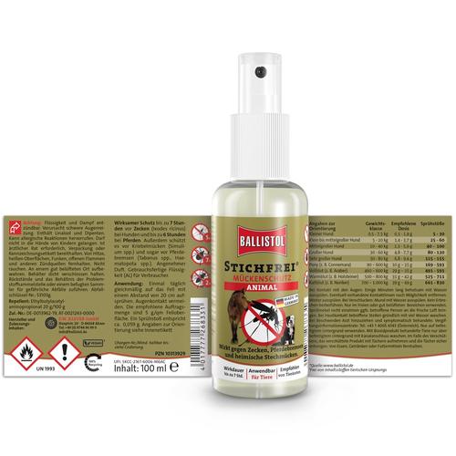 Ballistol Stichfrei Animal 100 ml Hager Pharma bei onfy.de kaufen 10313929