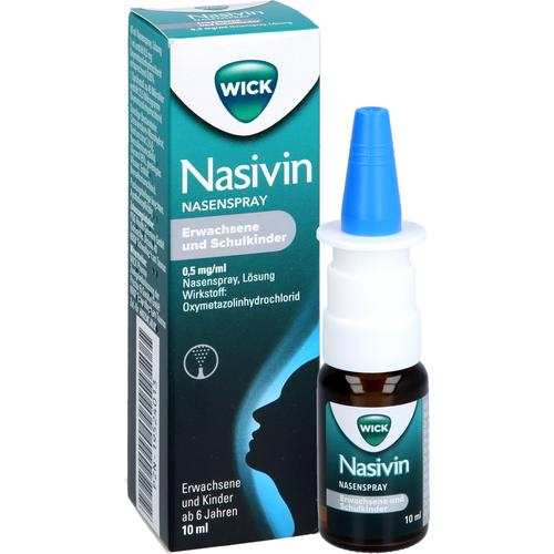 Wick Nasivin Nasenspray Erw./Schulkinder 0.5 mg/ml 10 ml WICK Pharma - Zweigniederlassung der Procter & Gamble bei onfy.de kaufen 19524013
