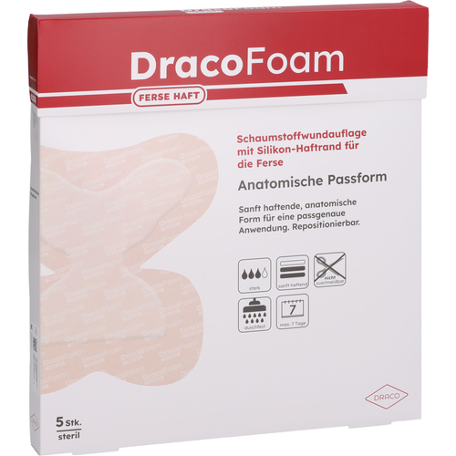 Dracofoam Ferse Haft Schaumstoff Wundauflage 5 St Dr. Ausbüttel bei onfy.de kaufen 19964108