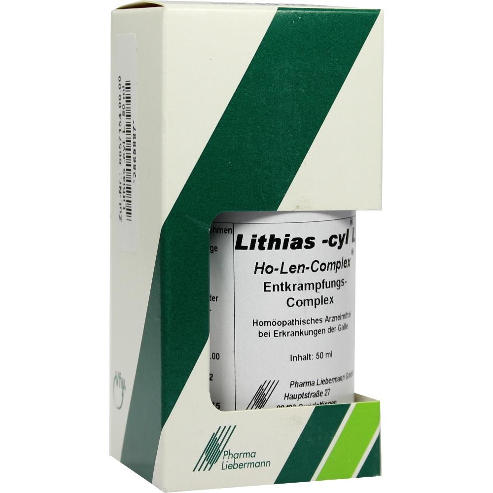 Lithias-Cyl L Ho-Len-Complex Entkrampfungskomplex 50 ml Pharma Liebermann bei onfy.de kaufen 02565887
