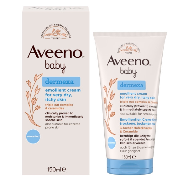 Aveeno Baby Dermexa Emollientien Creme 150 ml Kenvue Germany GmbH (OTC) bei onfy.de kaufen 19899670