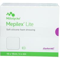 Mepilex Lite Schaumverband 10x10 cm Steri null