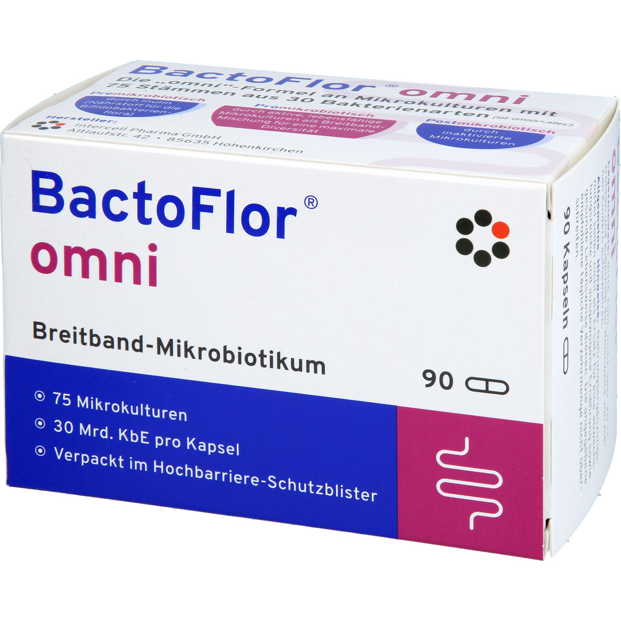 Bactoflor Omni 90 St INTERCELL-Pharma bei onfy.de kaufen 19524906