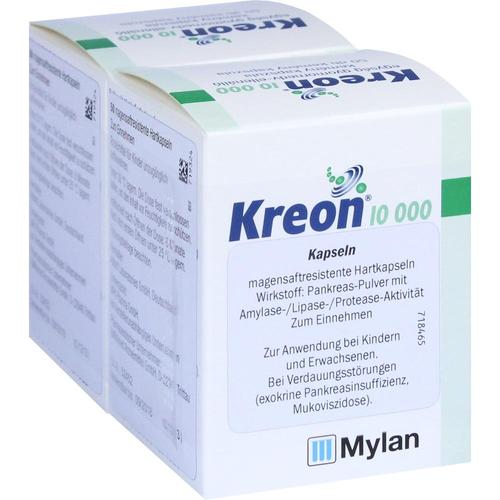Kreon 10.000 Hartkps.m.magensaftr.überz.pellets 100 St EMRA-MED Arzneimittel bei onfy.de kaufen 06429626