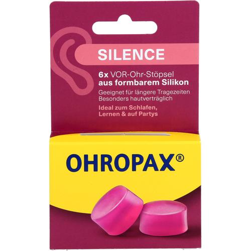 Ohropax Silence Silikon Vor-Ohr Stöpsel 6 St OHROPAX bei onfy.de kaufen 19412722