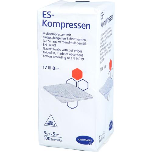 Es-Kompressen Unsteril 5x5 cm 8Fach 100 St ToValCare bei onfy.de kaufen 19962032