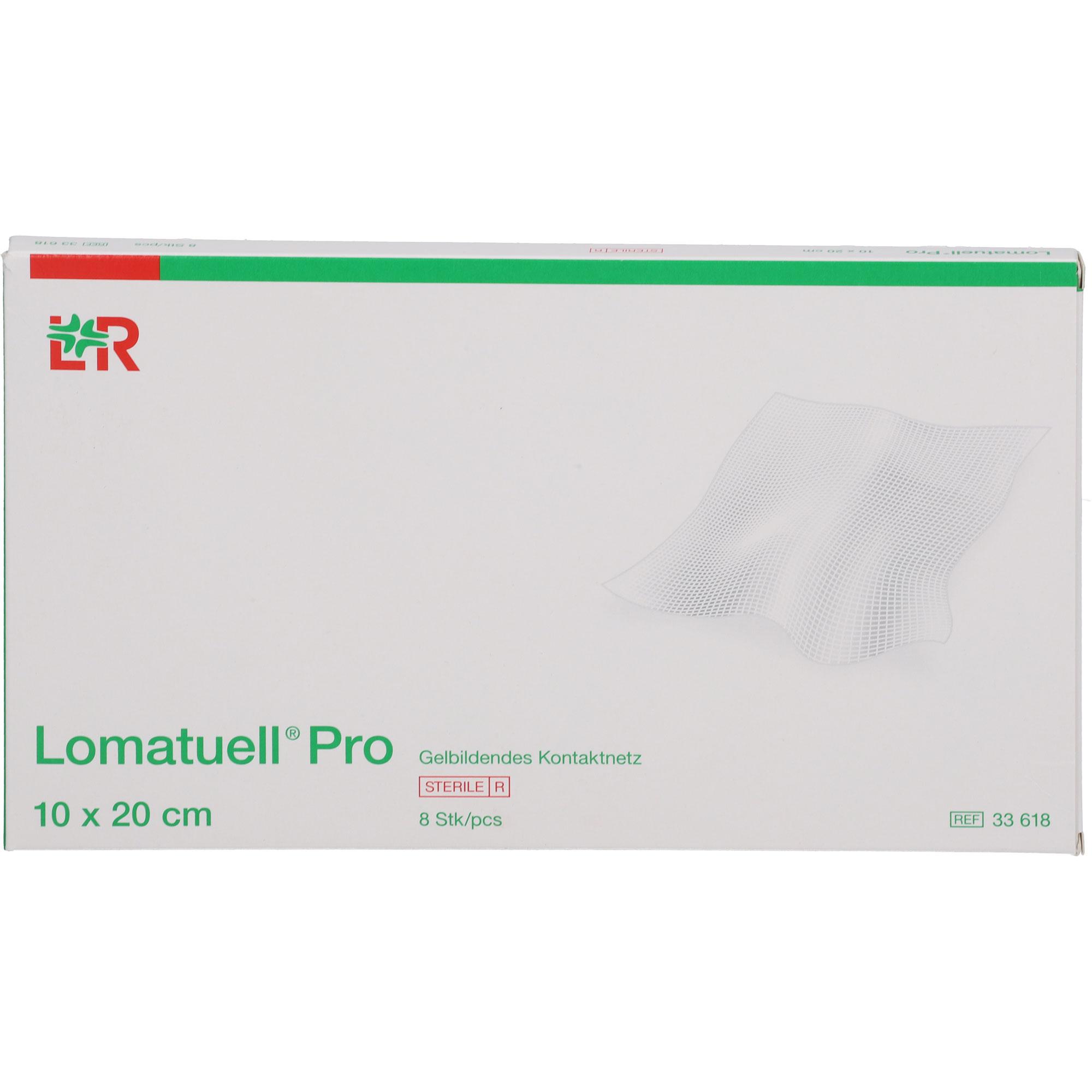 Lomatuell pro 10x20 cm Steril 8 St kohlpharma bei onfy.de kaufen 19725177