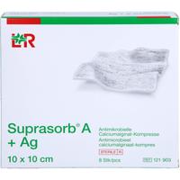 Suprasorb A+ag Antimik.cal.alginat Kompr.10x10 cm null