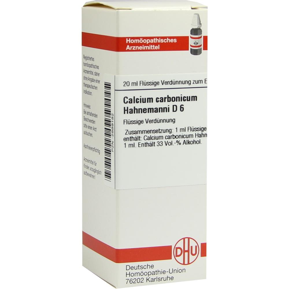 Calcium Carb Hahnem D 6 null