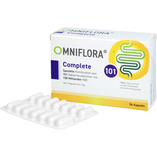 Omniflora Complete 101 Bakterienstämme 100 Mrd.kbe 56 St Heilpflanzenwohl bei onfy.de kaufen 20187779