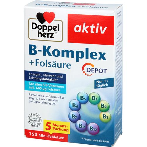Doppelherz B-Komplex+folsäure 150 St Queisser Pharma bei onfy.de kaufen 19288541