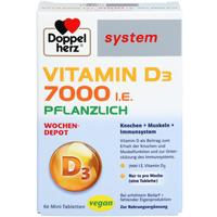 Doppelherz Vitamin D3 7000 I.e. Pflanzlich System