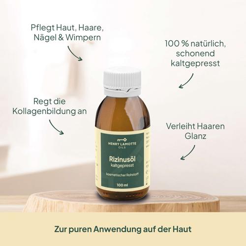 Rizinusöl Kaltgepresst - Kosmetischer Rohstoff 100 ml HENRY LAMOTTE OILS GMB bei onfy.de kaufen 14165118