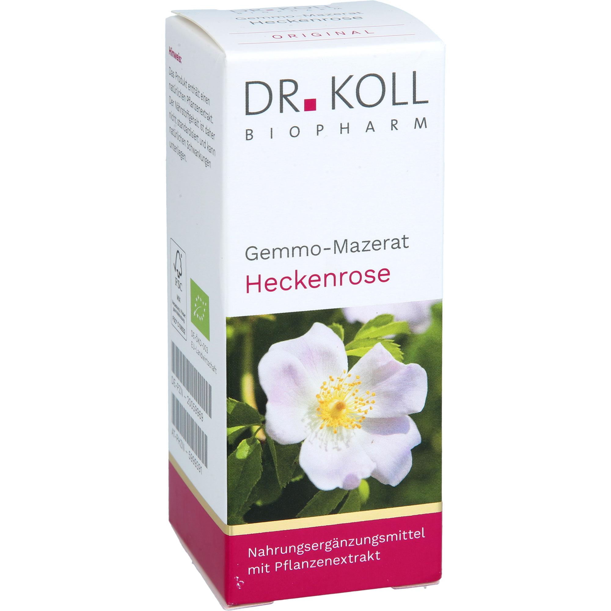Gemmo-Mazerat Heckenrose Dr. Koll Rosa Canina 50 ml Dr. Koll Biopharm bei onfy.de kaufen 20059969