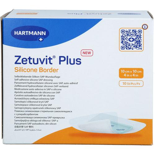 Zetuvit Plus Silicone Border Steril 10x10 cm 10 St ToRa Pharma bei onfy.de kaufen 19679810