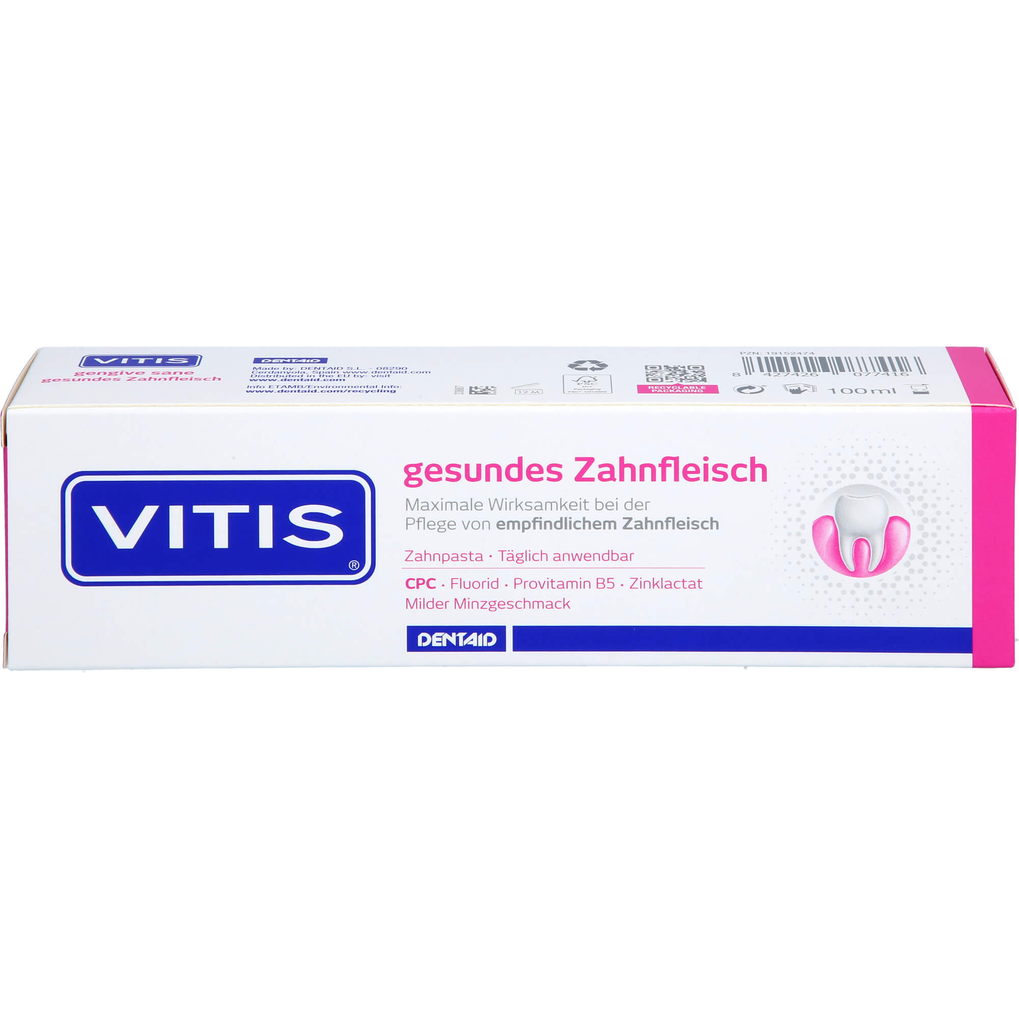 Vitis Gesundes Zahnfleisch Zahnpasta null