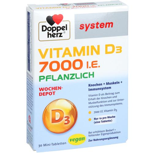 Doppelherz Vitamin D3 7000 I.e. Pflanzlich System 30 St Queisser Pharma bei onfy.de kaufen 19413093