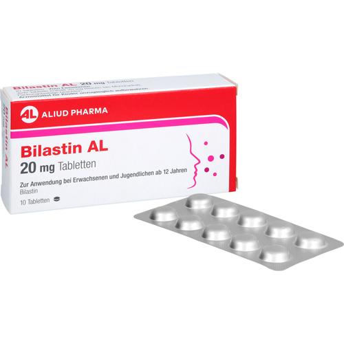 Bilastin Al 20 mg Tabletten 10 St ALIUD Pharma bei onfy.de kaufen 19752889