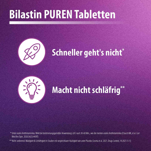 Bilastin Puren 20 mg Tabletten 100 St PUREN Pharma bei onfy.de kaufen 19767388