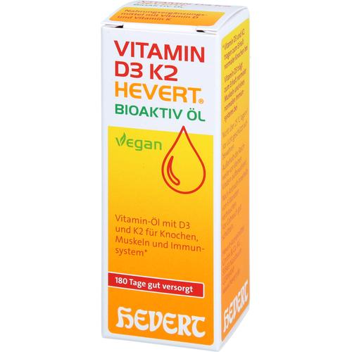 Vitamin D3 K2 Hevert Bioaktiv Öl 20 ml Hevert-Arzneimittel bei onfy.de kaufen 19264351