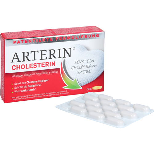 Arterin Cholesterin Tabletten 30 St Perrigo Deutschland bei onfy.de kaufen 18843911