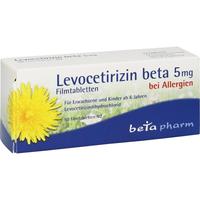Levocetirizin Beta 5mg Filmtabletten null