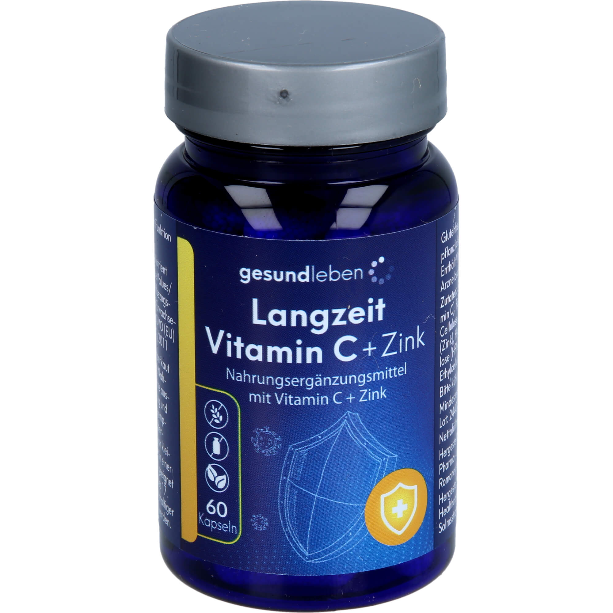 Gesund Leben Langzeit Vitamin C + Zink Depot null