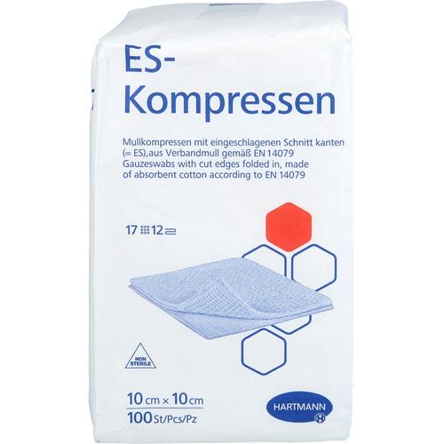 Es-Kompressen Unsteril 10x10cm 12Fach 100 St Bios Medical Services bei onfy.de kaufen 18817109