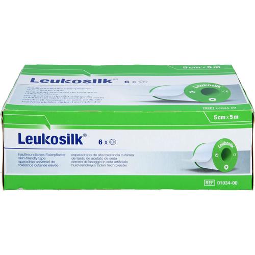 Leukosilk 5 cmx5 M 6 St Docpharm bei onfy.de kaufen 18153193
