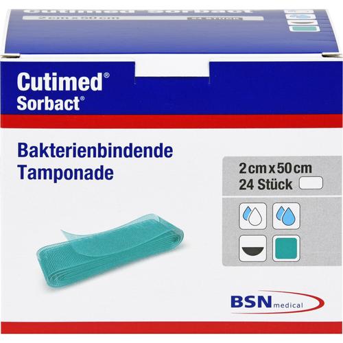 Cutimed Sorbact Tamponaden 2x50 cm 24 St Docpharm bei onfy.de kaufen 17881677