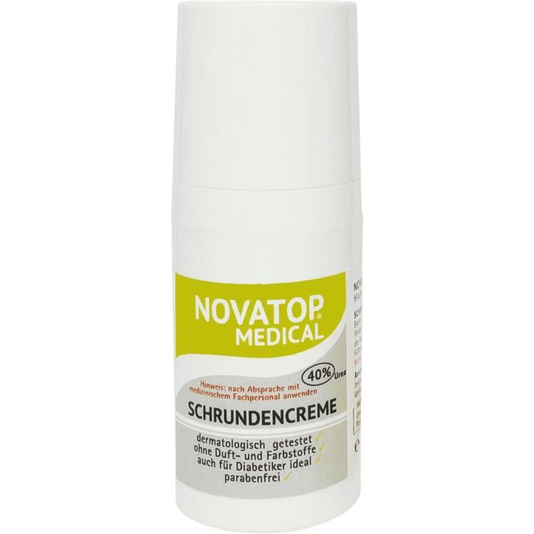 NOVATOP Dermal Pflegecreme – Mit 10% Urea (Harnstoff), 75 Ml, Für Sehr Trockene Haut