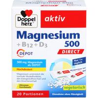 Doppelherz Magnesium 500 + B12 + D3 Depot Direct