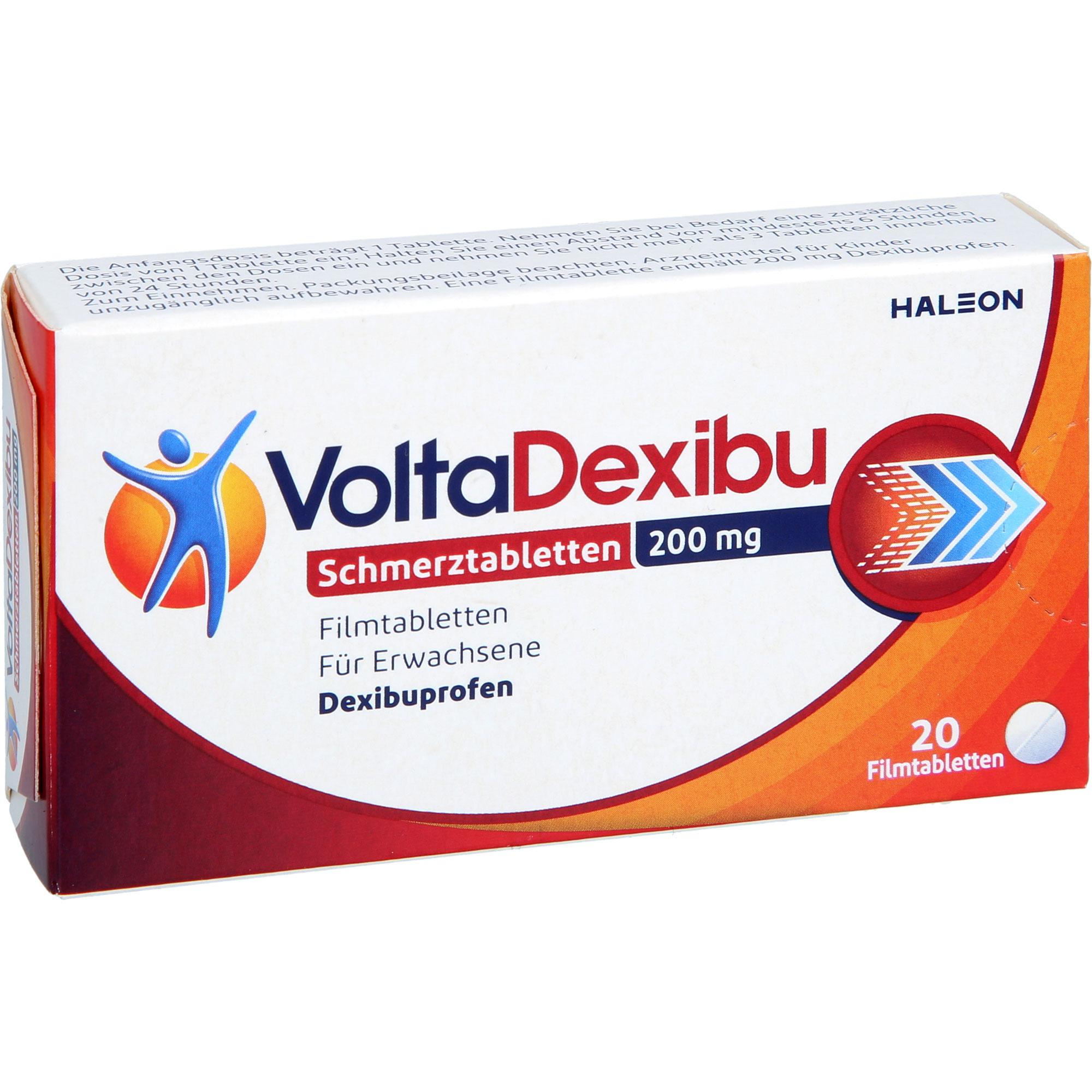 Voltadexibu Schmerztabletten 200 mg Filmtabletten 20 St Haleon Germany bei onfy.de kaufen 19208424
