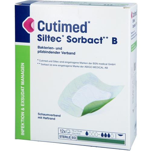 Cutimed Siltec Sorbact B Pu-Verb.7.5x7.5 cm 12 St kohlpharma bei onfy.de kaufen 19375292