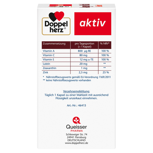 Doppelherz Augen Vital Sehkraft 90 St Queisser Pharma bei onfy.de kaufen 16664771