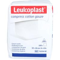 Leukoplast Compress Cotton Gauze Nst 10x10 8F null