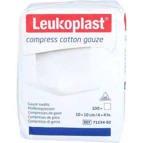 Leukoplast Compress Cotton Gauze Nst 10x10 8F 100 St BSN medical bei onfy.de kaufen 17207716