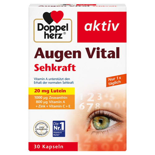 Doppelherz Augen Vital Sehkraft Aktiv 30 St Queisser Pharma bei onfy.de kaufen 16659161