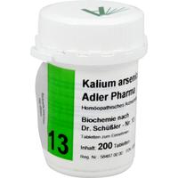 Biochemie Adler 13 Kalium Arsenicosum D12 Adler Ph null